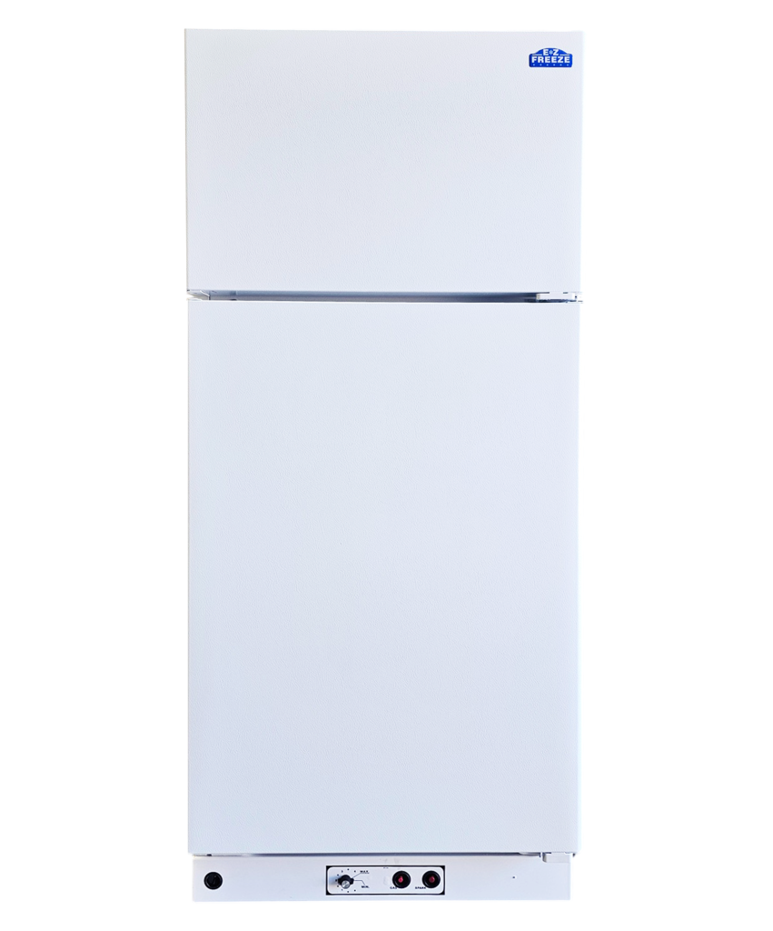 EZ-Freeze-EZ-16W-16-Cubic-Foot-Propane-Refrigerator-White-Exterior